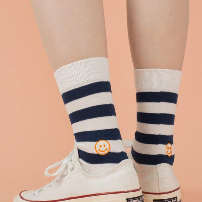 SNOOZY EM-Indigo Blue ST (Orange Smile)