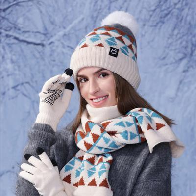 Chapéus e gorros – Conjuntos de cachecóis, chapéus e luvas