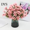 Reusable Artificial Floral Centerpieces Daisy Flowers, Realistic Plastic Arrangements, Faux Flower Bouquet, Lifelike Flowers for Home Decor