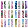 24pc Flower And Floral Bookmark Creative Reading Paper Bookmark Small Gift