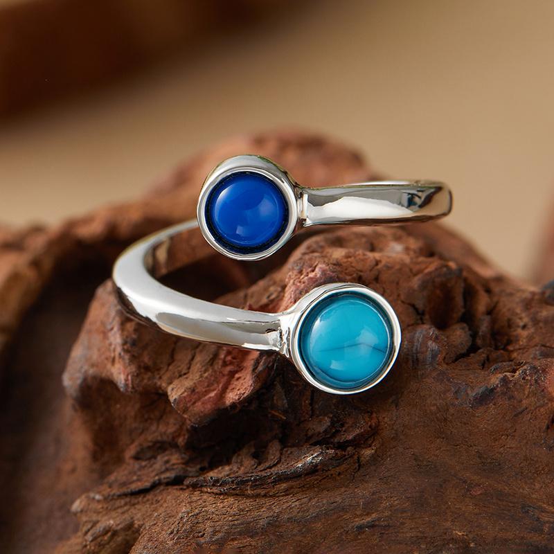 Retro Simple Fashionable Open Ring Suitable For Both Men'S And Women'S Daily Clothing Accessories Suitable For All Seasons