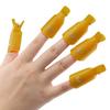 10PC Plastic   Cap Clip UV Gel Polish Remover Wrap Tool