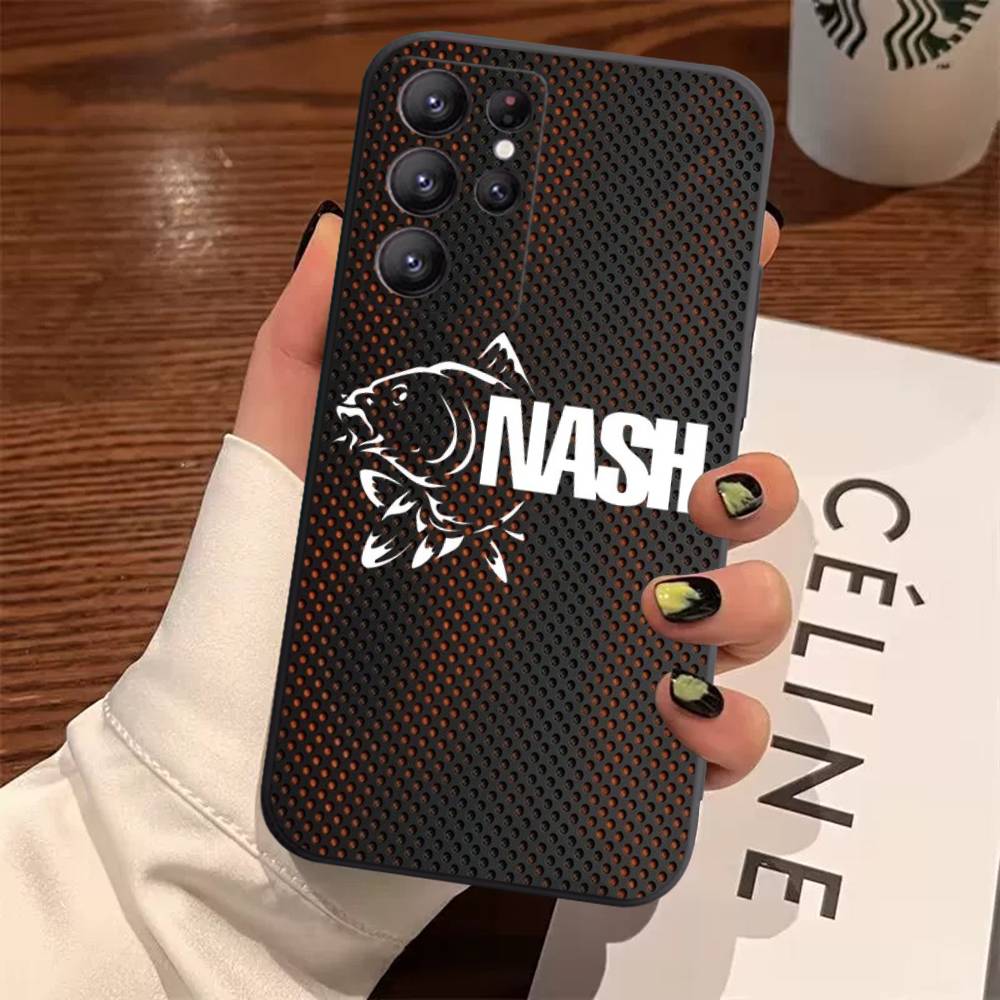 N-Nash Fishing Cool Case For Samsung Galaxy Case S25 S23 S22 S21 S30 S20 S10 Ultra Plus FE TPU Soft Cover