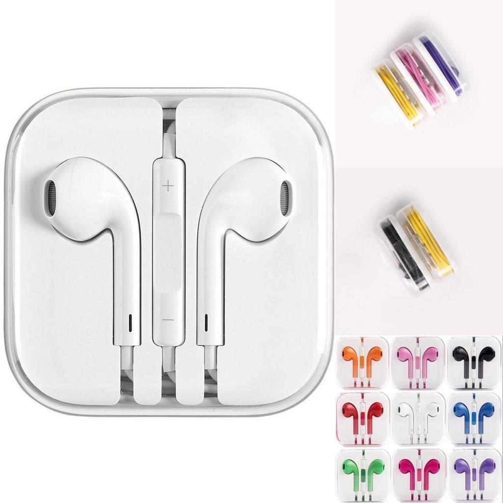 New Headset Headphone For Iphone 5 5s 6 6s 7 Earpods Earphones Wremote Mic