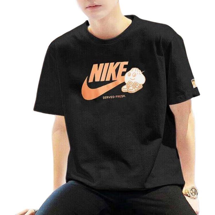 Nike Max90 T Shirts Men's Black Crew Neck Moderate FB9804-010