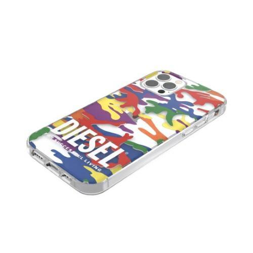 Diesel Clear Case Pride Camo Aopiphone 12/12 Pro Multicolor/Colorful 44332