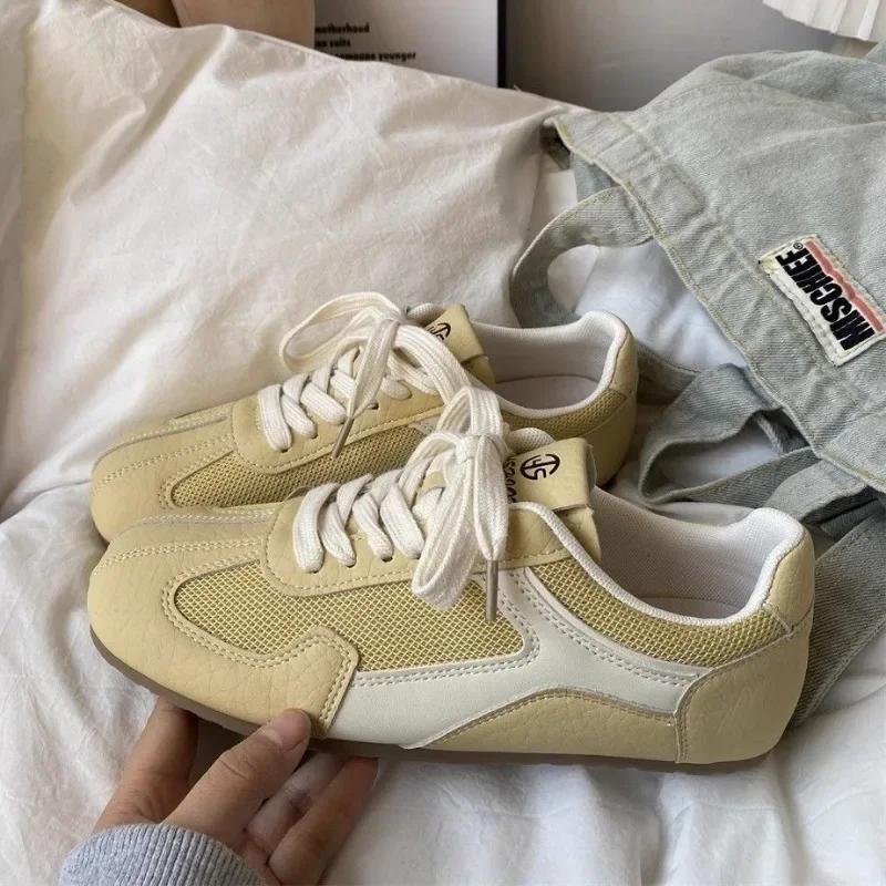 Fashion Casual Sport Sneaker Women Flats Shoes Mesh Sandals 2025 Trend Summer Comfort Breathable Soft Sole Running Zapatillas De Mujer