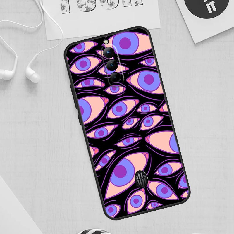 

Eyes Pattern Case For ZTE Nubia Red Magic 11 10 9 8 8S 9S 10S Pro Plus 6 7 6S 7S For RedMagic 10 Air Cover Red Magic 7S
