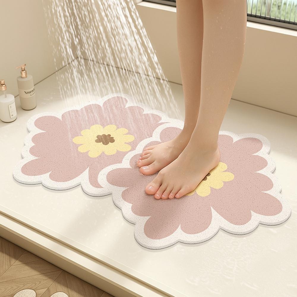 Water Absorbent Bathroom Rug Non Slip Floor Mat Home Decoration Doormat  Corridor