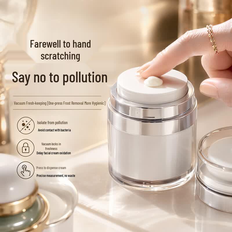Portable Vacuum Press Dispenser Bottle