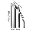 Stainless Steel Water Pitcher Beverage Dispenser Comfortable Grip Drink Jug for Hotel Milk