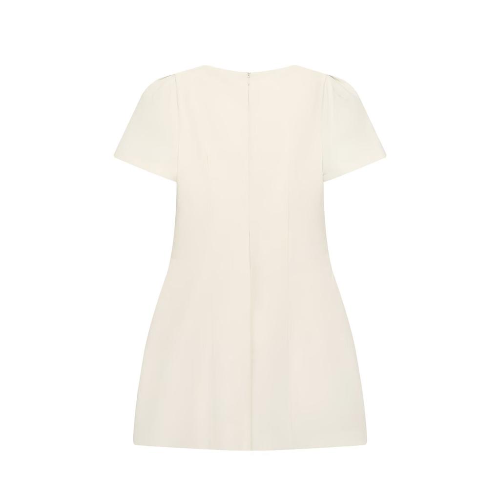 Women's Summer New European and American Style Fashion Versatile Pleated Short Dress