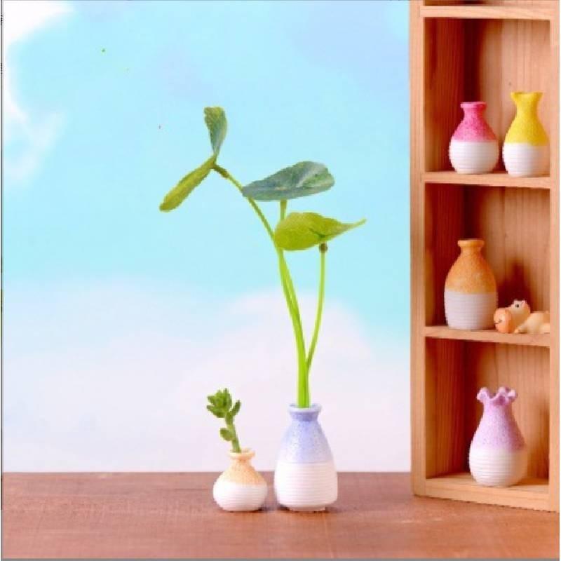 Cute Mini Resin Vase Ins Style Decorative Gift Ornament For Diy Craft Projects