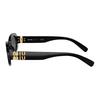 MIU MIU Full Frame Acetate Irregular Sunglasses Men Sunglasses Black MU06ZS1AB5S0