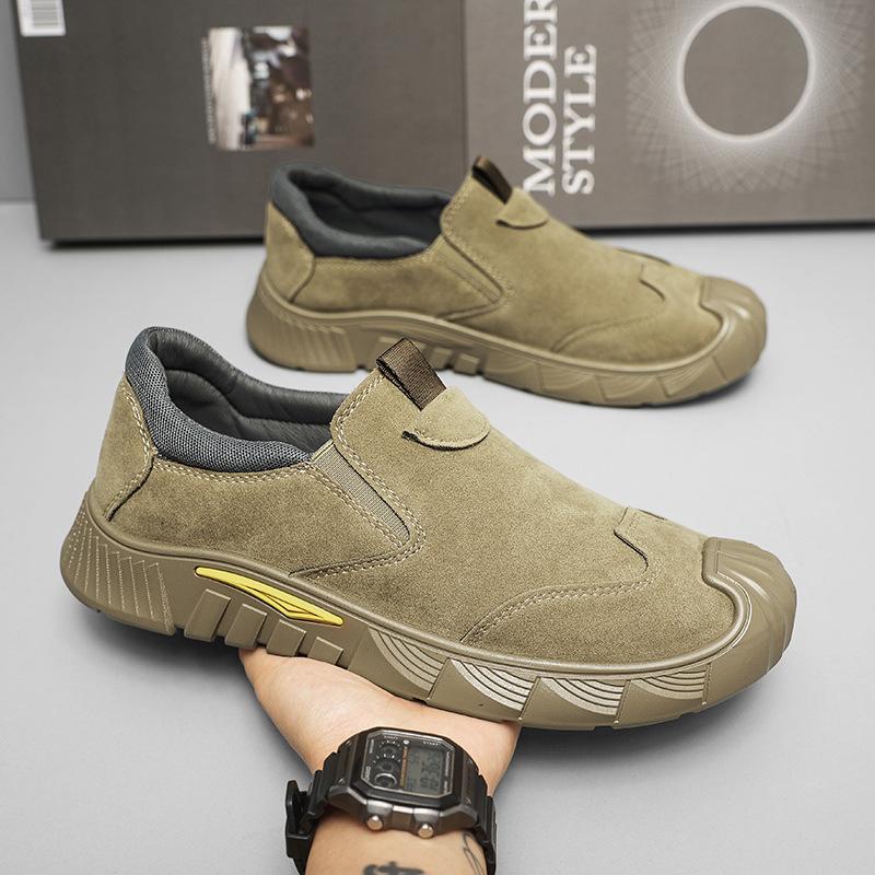 

Однопедальные мужские легкие мягкие подошвы без стали Баотоу строительные площадки весна и осень дышащие повседневные универсальные износостойкие рабочие рабочие 39