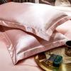Luxurious Mulberry Silk Pillowcase - Soft, Breathable, Smooth, and Beauty-Enhancing High-Value Pillow Cover.