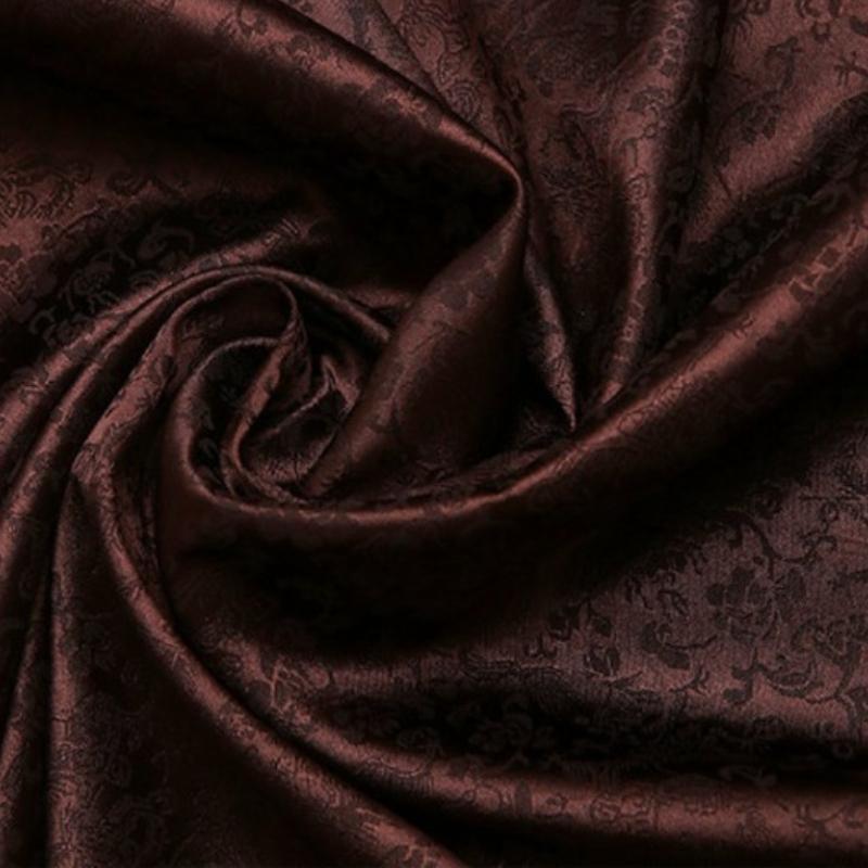 Vintage Dragon Jacquard Silk Brocade Fabric for Kung Fu Uniform Hanfu Tang Suit Traditional Chinese Clothing DIY Craft
