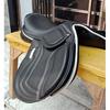 Leather Jumping Double Flap Saddle with Changeable Gullets – Elegant Cantle Design