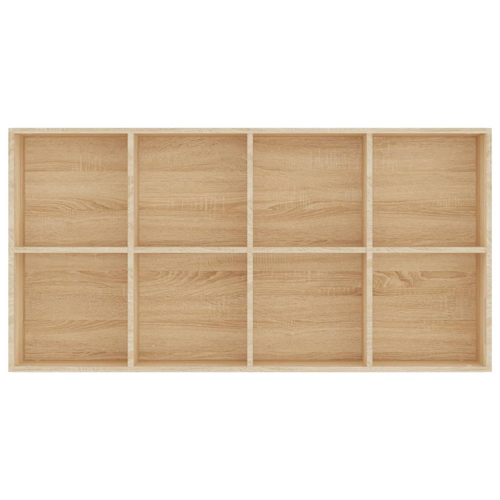 Stehendes Bücherregal/Sideboard, offenes Ausstellungs-Bücherregal für das Wohnzimmer, Aufbewahrungs-Sideboard für den Eingangsbereich, 66×30×130 cm