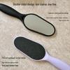 Stainless Steel Double-Sided Foot File & Pumice Stone Exfoliator for Callus Removal