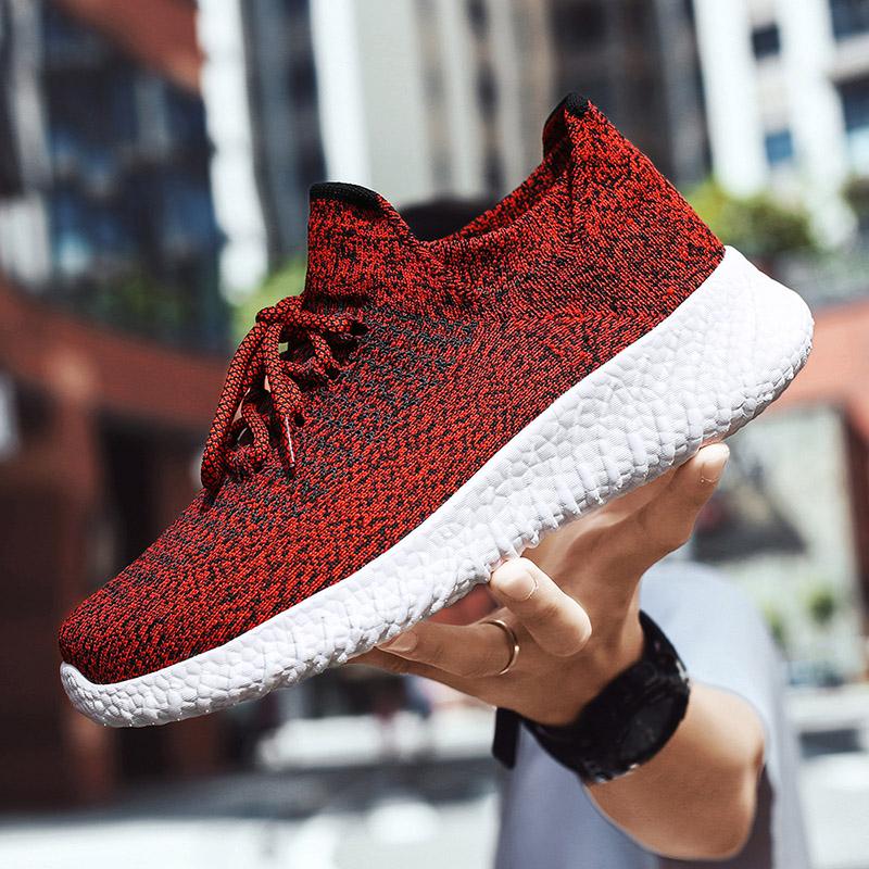 39-46 Уличная походная обувь. Летние виды спорта. Летающая ткацкая обувь. Летающая тканая — фото 6