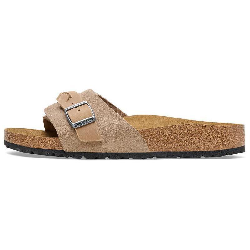 Birkenstock Buckled Suede Sandals 1026730 35