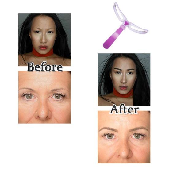 8Pcs Eyebrow Stencils Brow Rulers Professional Grooming Drawing Card Guides