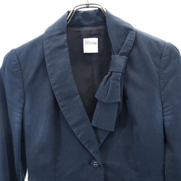 Red Valentino Made In Italy Tailored Jacket US2 Navy Blue Women Used