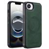 LC.IMEEKE For iPhone 16e Magnetic Case Compatible with MagSafe Leather+TPU Back Cover