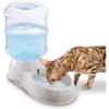 Hunde Wasserspender | Automatischer 1 Gallonen Schwerkraftfutterautomat für Katzen und Hunde, Wasserspender Station, Kleine und Große Haustiere Wasserstation, Haustier Wassernapf