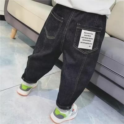 Boys' Jeans 2023: Spring/Autumn Casual Loose-Fit for Medium & Large Children