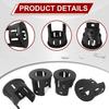 For 19-22 Dodge Ram 1500 2500 3500 4X Parking Assist Sensor Mount Bracket Bezels