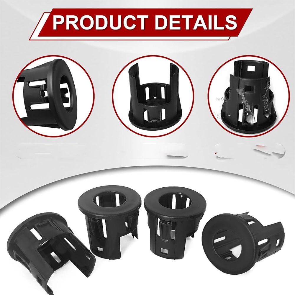 For 19-22 Dodge Ram 1500 2500 3500 4X Parking Assist Sensor Mount Bracket Bezels