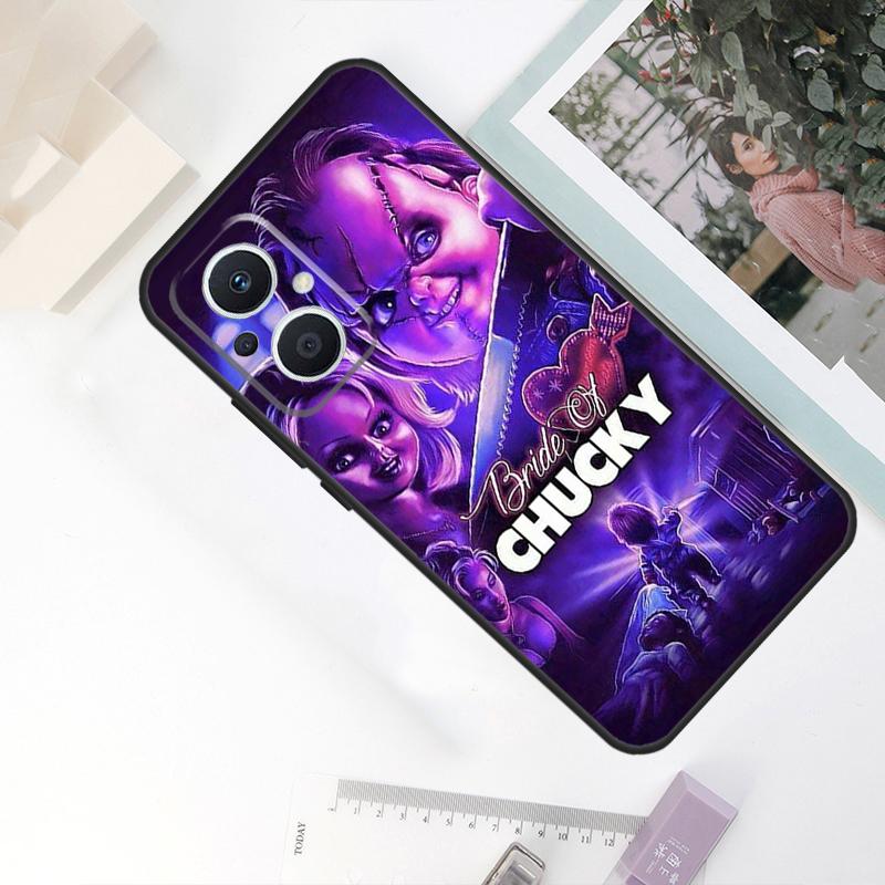 Chucky Doll Horror Movie Case For OPPO Reno 11F 4Z 5Z 8T 10 Pro 4 6 7 8 5 Lite OPPO Find X6 Pro X2 X3 X5 Lite Cover