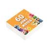 60 Sheets Fun Lunch Box Notes for Kids - Reusable Joke Pads with Soft Binding 82x82mm- Non-Repeating Design Easy Peel Off