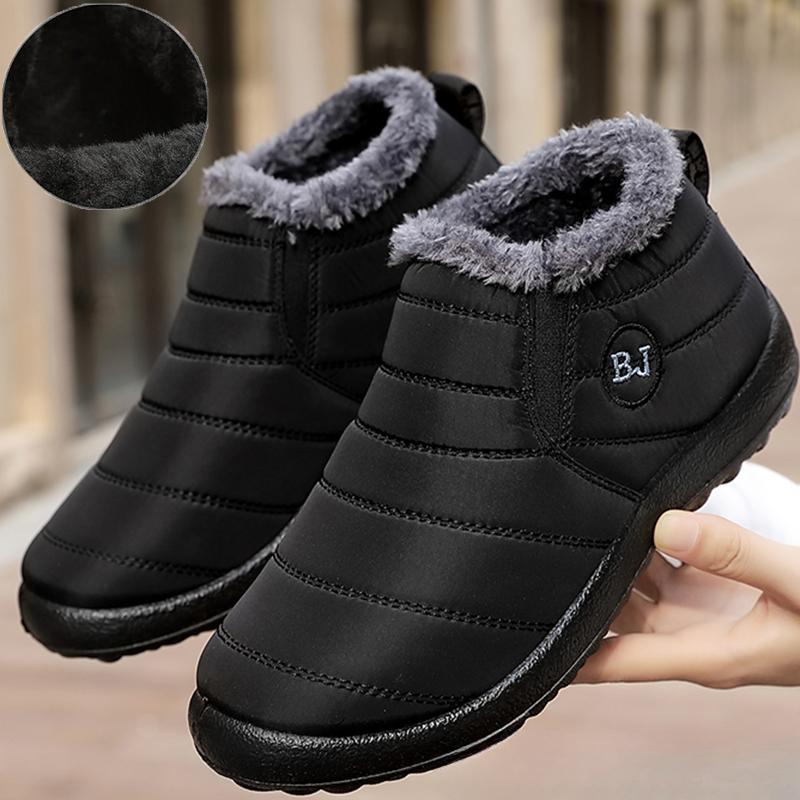 35-47 Stivali invernali unisex nuovi antiscivolo caldi stivali da neve scarpe di grandi dimensioni