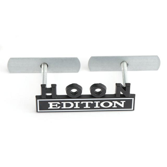 1Pc 3D Metal HOON Edition Logo Car Front Grille Badge Side Fender Rear Trunk Emblem Sticker Decal