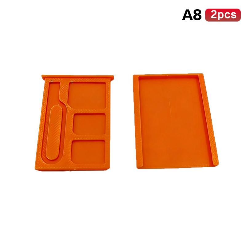 2Pcs Sim Card Storage Box Portable Secure Storage Of Phone Memory Cards 2-Slots-Sim Card+1-Slots-Cards-Pin+1-Slot Tf-Card