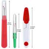 Sewing Seam Ripper Kit Colorful Sewing Stitch Thread Unpicker &Seam Ripper&Thread Cutter Scissor for Sewing Thread Remove