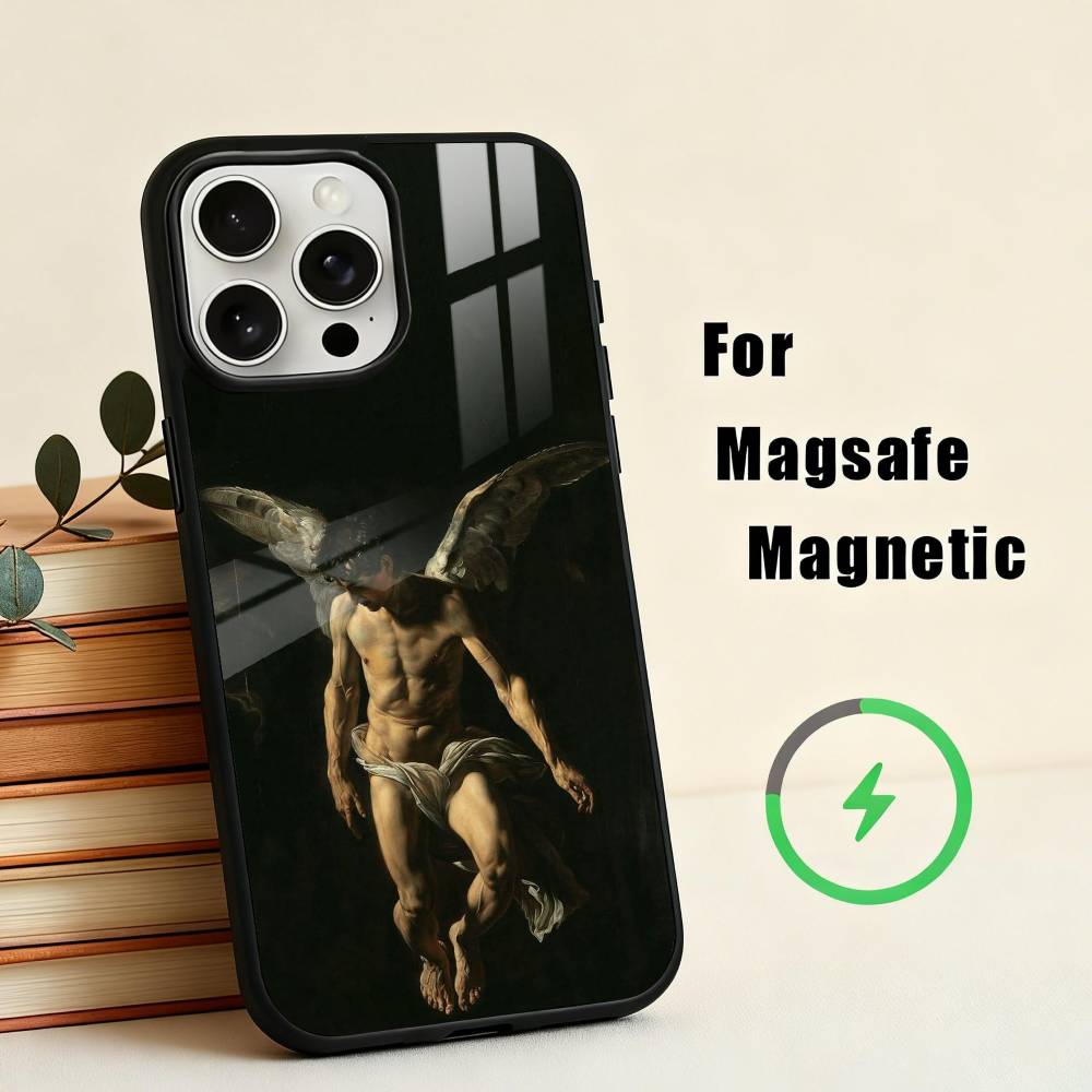 C-Caravaggio-O P-Painting-G Phone Case For iPhone 17,16,15,14,13,12,Plus,Pro,Max for Magsafe Magnetic Wireless Charging