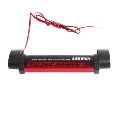 Universal vermelho 14 LED 3º freio de carro automático luz traseira traseira lâmpada de parada de montagem alta 12V