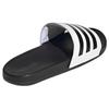 adidas Adilette Comfort Slip Resistant Slide Slippers Unisex Black White GZ5893