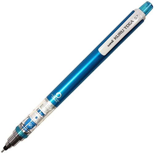 Mitsubishi Pencil Kuru Toga Mechanical Pencil 0.7mm, Blue (M74501P.33)