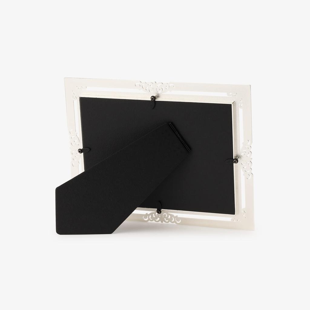 Afternoon Tea Living HF35 Silky Pearl Double Photo Frame, Silver