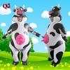 Nadmuchiwany kostium Krowy Bobo - Zabawny nadmuchiwany kombinezon do chodzenia na imprezy, Halloween i Cosplay