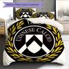 Udinese Calcio Bedding Quilt Set Quilt Cover Pillowcase Home Decoration Birthday Gift (1 * Duvet Cover + 2 * Pillowcase, Without Core)