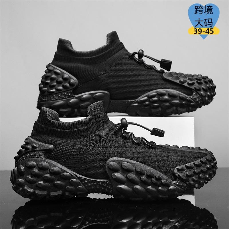 New Fly-woven Socks and Shoes Men's Sports and Leisure Shoes Men's Shoes Heightening Durian Personalized Shoes