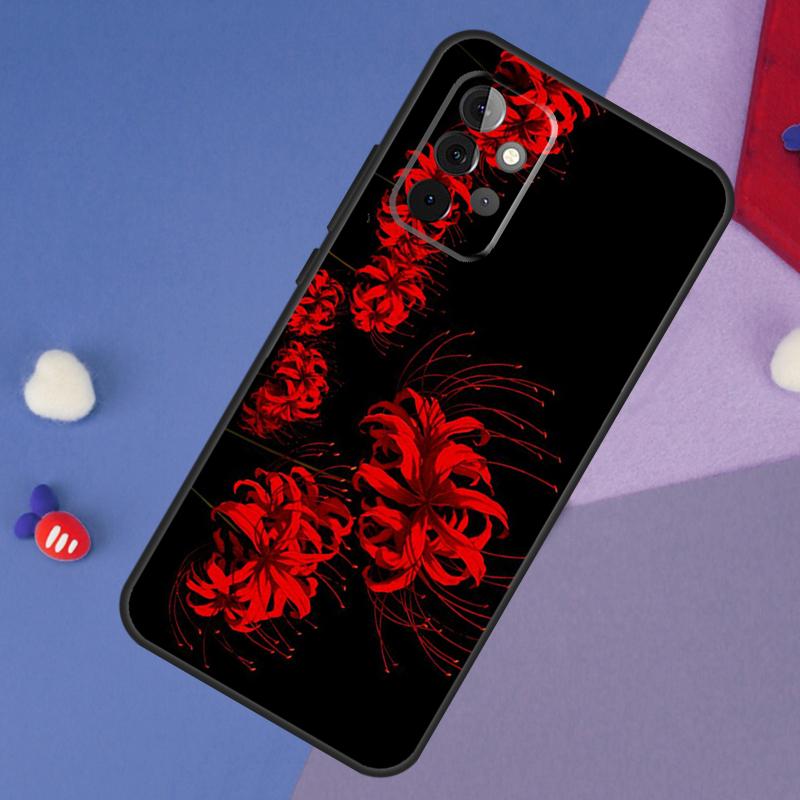 Lycoris Radiata Blume Hülle Für Samsung Galaxy A13 A16 A26 A36 A56 A06 A55 A35 A15 A54 A34 A14 A53 A12 A22 A32 A52