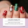 Limited time!!Nymixa Christmas Nail Stickers Exquisite Patterns Festival Diy Creative Nail Art Portable Decorations