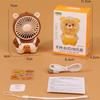 Cartoon Cute Capybara Fan High Quality Summer Portable Handheld Fan  Mini Pocket Fan Rechargeable Desktop Fan Gifts